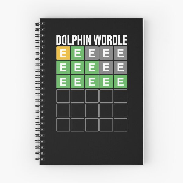 Item preview, Dolphin WORDLE  designed and sold by MarioShirtWorld.