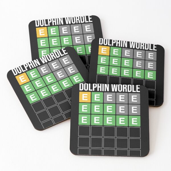 Item preview, Dolphin WORDLE  designed and sold by MarioShirtWorld.