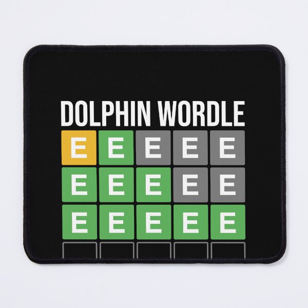 Item preview, Dolphin WORDLE  designed and sold by MarioShirtWorld.