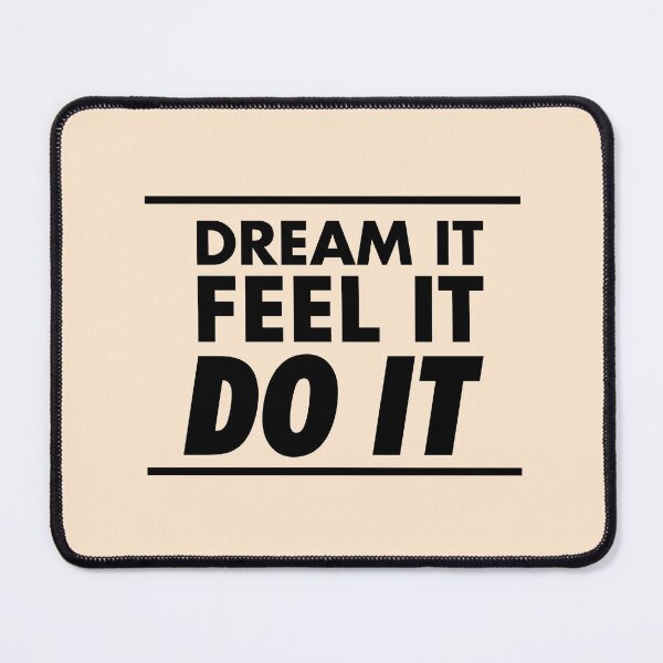 Item preview, Motivational / inspirational quote - How to achieve goals - dream it, feel it, do it - 04 designed and sold by AlfabetDesign.
