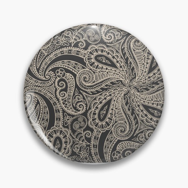 Artikelvorschau, Swirly Flowers, Swirly Lace - Florales Swirly-Muster Art.-Nr. Elegante zeitlose Vintage romantische Blumenmuster-Volkskunst entworfen und verkauft von MrGiftee.
