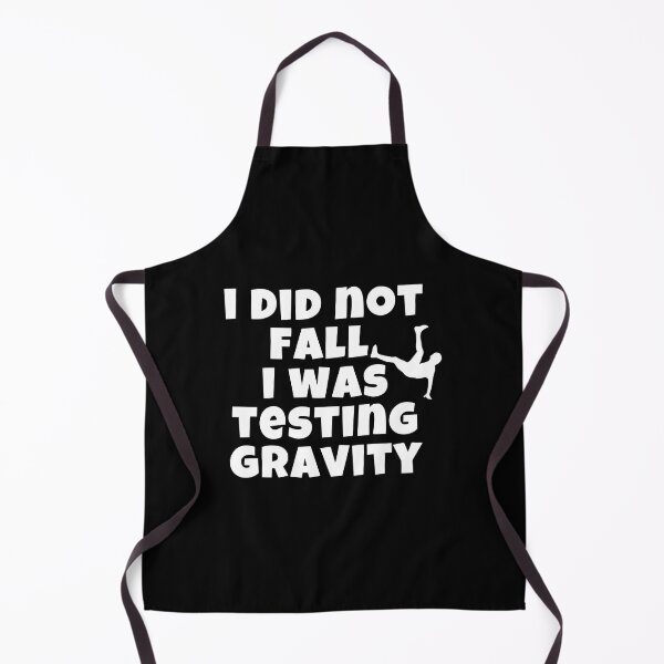 Item preview, I did not fall i was testing gravity designed and sold by pnkpopcorn.