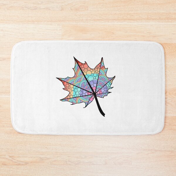Item preview, Zentangle Autumn Leaf designed and sold by pincelycolores.