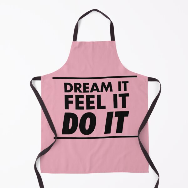 Item preview, Motivational / inspirational quote - How to achieve goals - dream it, feel it, do it, Pink - 02 designed and sold by AlfabetDesign.