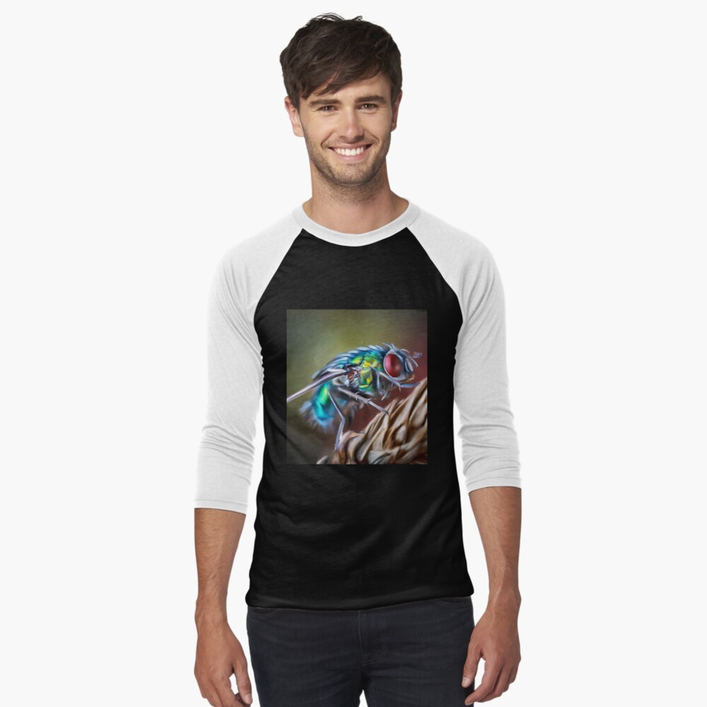 Item preview, Baseball ¾ Sleeve T-Shirt designed and sold by wayneflint.