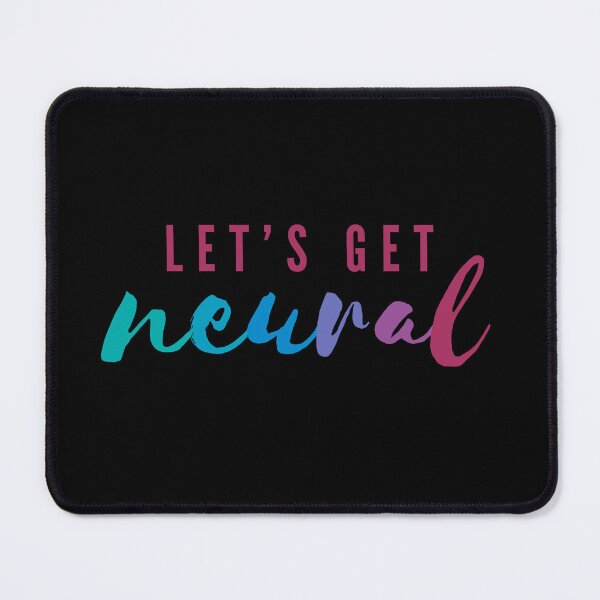 Item preview, Let's Get Neural | Funny Neuro Pun designed and sold by Cardinal Designs.