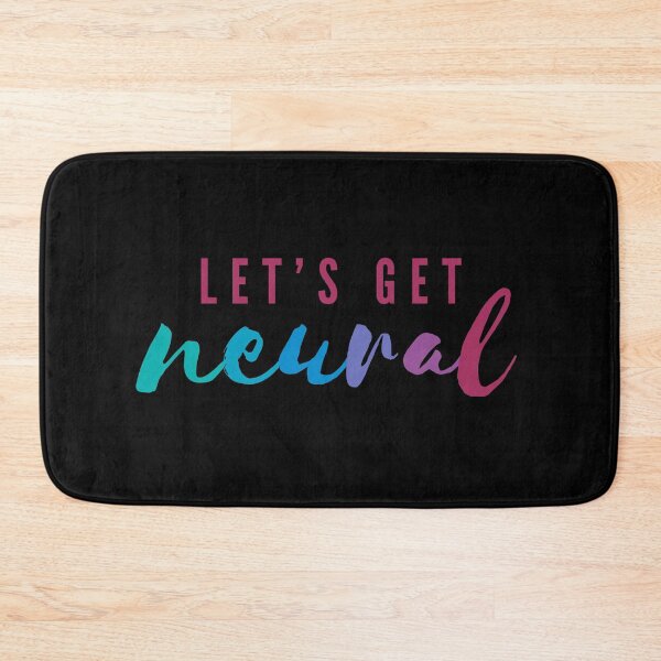 Item preview, Let's Get Neural | Funny Neuro Pun  designed and sold by Cardinal Designs.