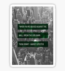 Suits Sticker