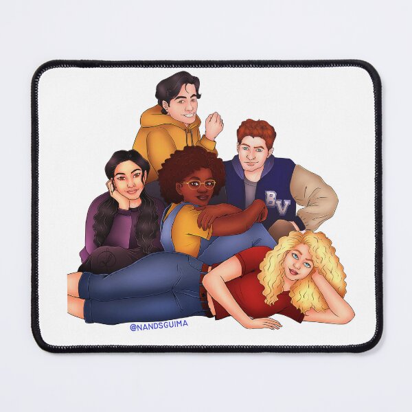 Item preview, JSA as the Breakfast Club iconic pose (Stargirl) designed and sold by nandsguima.