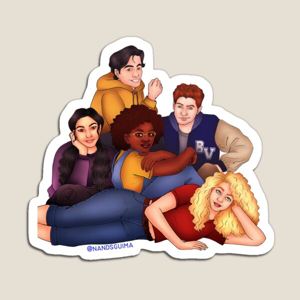 Item preview, JSA as the Breakfast Club iconic pose (Stargirl) designed and sold by nandsguima.