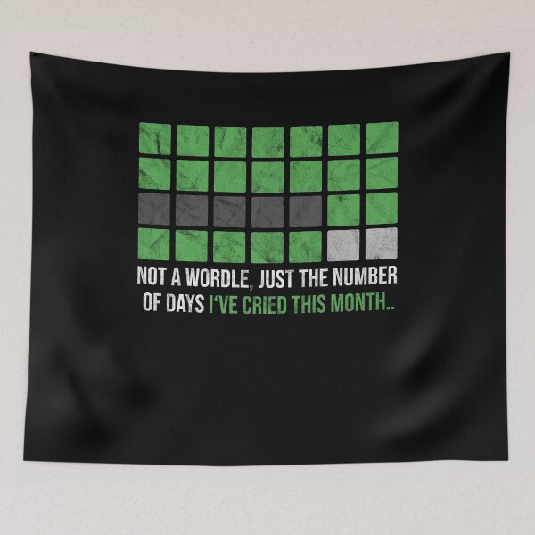 Item preview, Funny Wordle Design I Not A Wordle designed and sold by MarioShirtWorld.