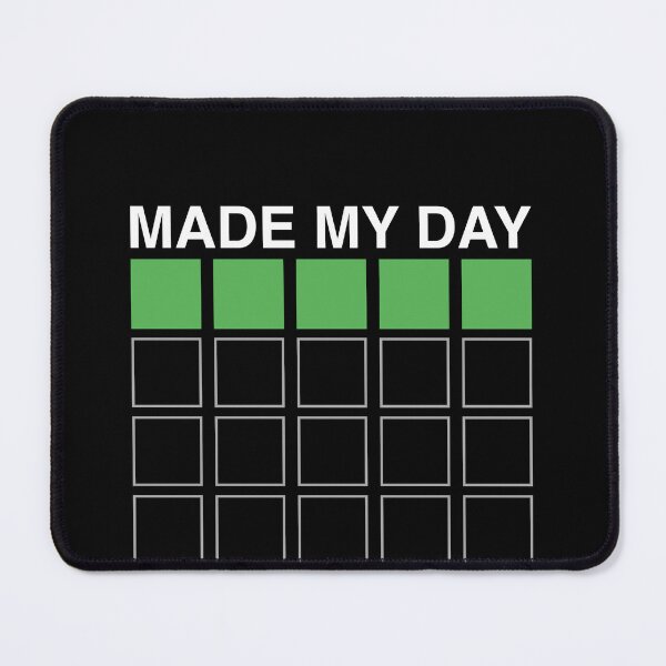 Item preview, First Try WORDLE Made My Day - Wordle First Attempt designed and sold by MarioShirtWorld.