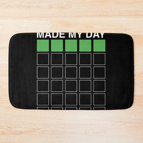 Item preview, First Try WORDLE Made My Day - Wordle First Attempt designed and sold by MarioShirtWorld.