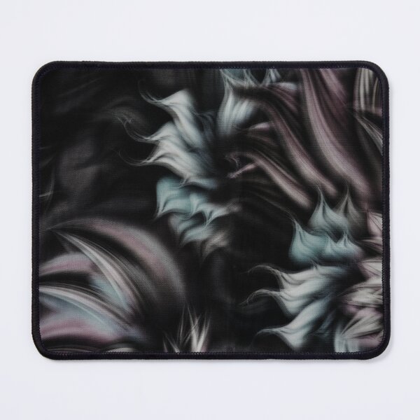 Item preview, Abstract Flower In The Dark - Optical Illusion - Swirly Abstract Flower in the Black - Swirly Floral Pattern Art - Elegant Vintage Floral Wallpaper, Background Pattern Art designed and sold by MrGiftee.