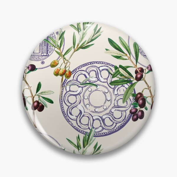 Item preview, Mediterranean,Tuscan style,olives pattern  designed and sold by MariaMarinova.