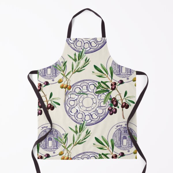 Item preview, Mediterranean,Tuscan style,olives pattern designed and sold by MariaMarinova.
