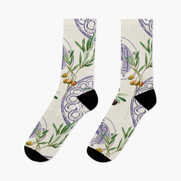 Item preview, Mediterranean,Tuscan style,olives pattern  designed and sold by MariaMarinova.