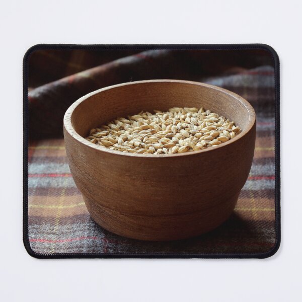 Item preview, Malted Barley Grains in a Wooden Bowl designed and sold by Imladris01.