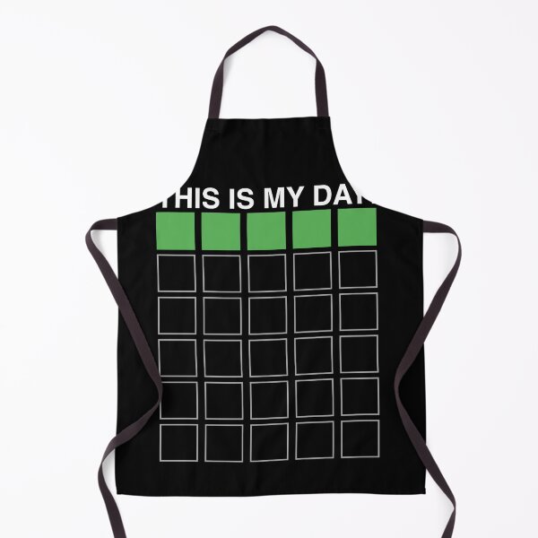 Item preview, WORDLE This Is My Day - Wordle First Attempt designed and sold by MarioShirtWorld.