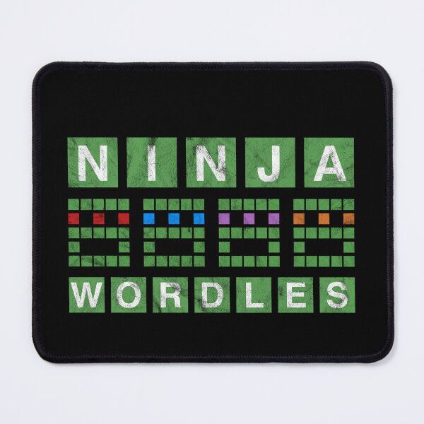 Item preview, Ninja Wordles - A Daily Word Game Online Puzzle Trending Funny Wordle Design designed and sold by MarioShirtWorld.