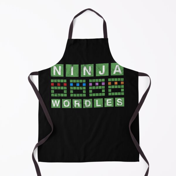 Item preview, Ninja Wordles - A Daily Word Game Online Puzzle Trending Funny Wordle Design designed and sold by MarioShirtWorld.