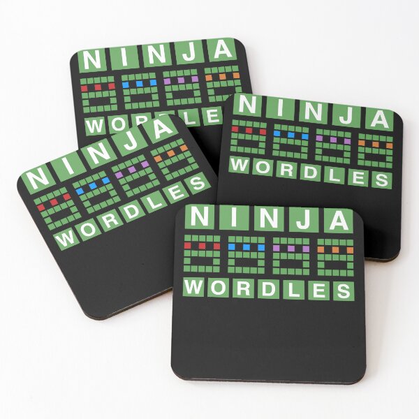Item preview, Funny Ninja Wordles designed and sold by MarioShirtWorld.