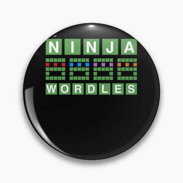 Item preview, Funny Ninja Wordles designed and sold by MarioShirtWorld.