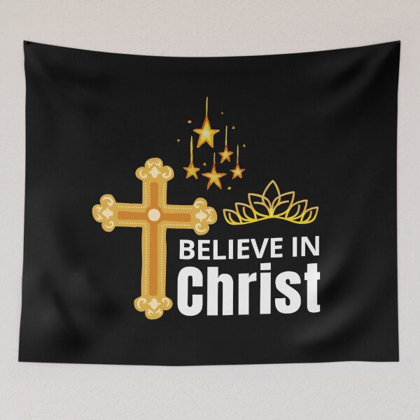 Item preview, Believe In Christ - Short Christian Quotes | Short Religious Quotes designed and sold by Delandor.