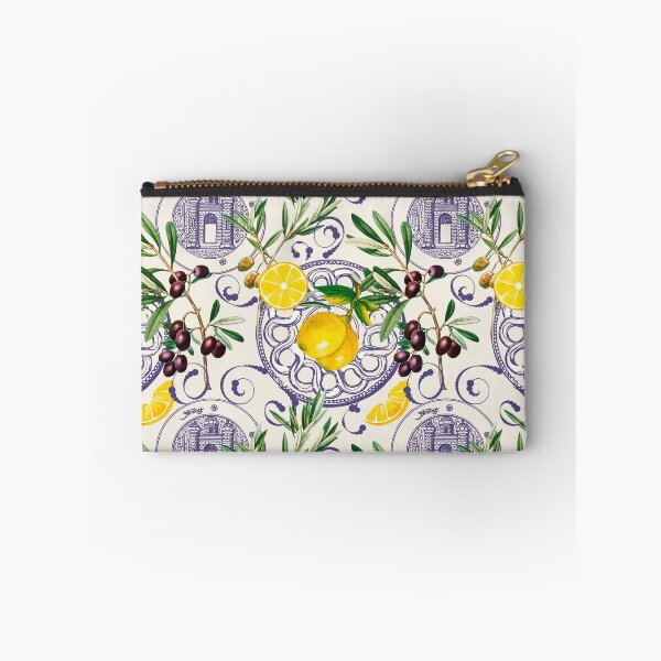 Item preview, Mediterranean,Tuscan style,lemons,citrus,olives pattern  designed and sold by MariaMarinova.