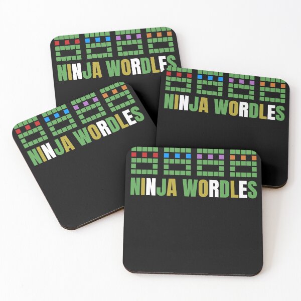 Item preview, WORDLE I Funny Ninja Wordles  designed and sold by MarioShirtWorld.