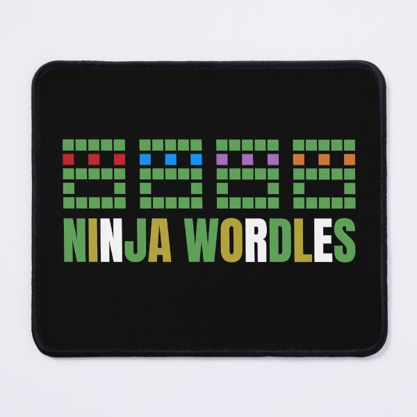 Item preview, WORDLE I Funny Ninja Wordles  designed and sold by MarioShirtWorld.