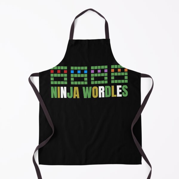 Item preview, WORDLE I Funny Ninja Wordles designed and sold by MarioShirtWorld.