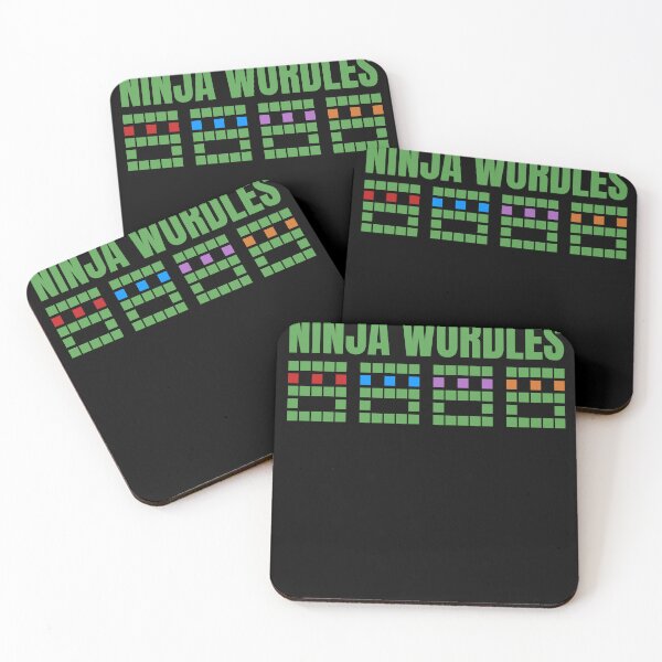 Item preview, Funny WORDLE Design I Hilarious Ninja Wordle designed and sold by MarioShirtWorld.