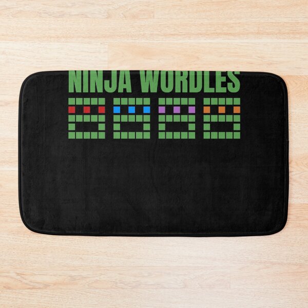 Item preview, Funny WORDLE Design I Hilarious Ninja Wordle designed and sold by MarioShirtWorld.