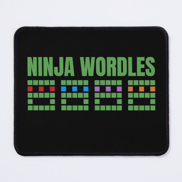 Item preview, Funny WORDLE Design I Hilarious Ninja Wordle designed and sold by MarioShirtWorld.