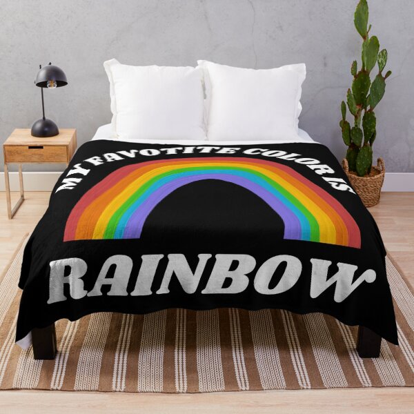 Item preview, My Favorite Color Is Rainbow designed and sold by BronikowskiART.