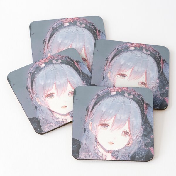 Item preview, Cyberpunk Vaporwave Abstract Anime Girl designed and sold by BioDigital-Jazz.