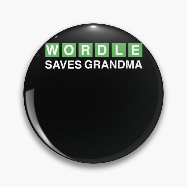 Item preview, WORDLE Saves Grandma designed and sold by MarioShirtWorld.