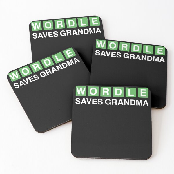 Item preview, WORDLE Saves Grandma designed and sold by MarioShirtWorld.
