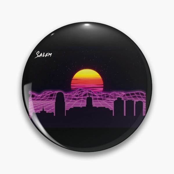 Item preview, Salem Skyline Neon Nights designed and sold by DFerraz.