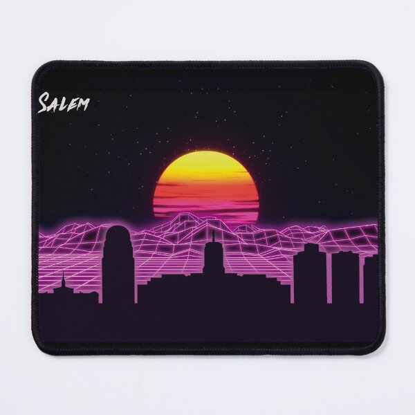 Item preview, Salem Skyline Neon Nights designed and sold by DFerraz.
