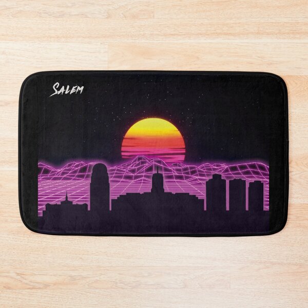 Item preview, Salem Skyline Neon Nights designed and sold by DFerraz.