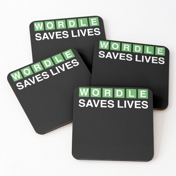 Item preview, WORDLE Saves Lives - A Daily Word Game Online Puzzle Trending Wordle Grandma Design designed and sold by MarioShirtWorld.