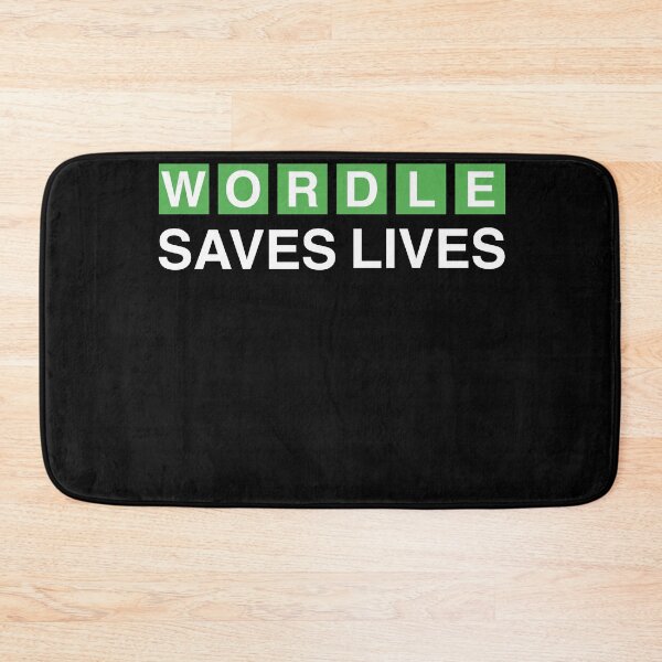 Item preview, WORDLE Saves Lives - A Daily Word Game Online Puzzle Trending Wordle Grandma Design designed and sold by MarioShirtWorld.