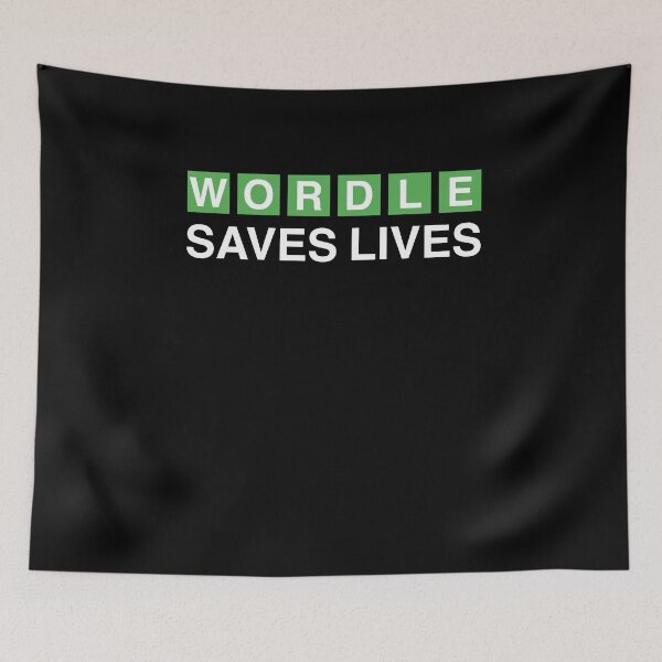 Item preview, WORDLE Saves Lives - A Daily Word Game Online Puzzle Trending Wordle Grandma Design designed and sold by MarioShirtWorld.