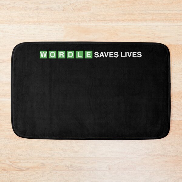 Item preview, Wordle Saves Lives designed and sold by MarioShirtWorld.
