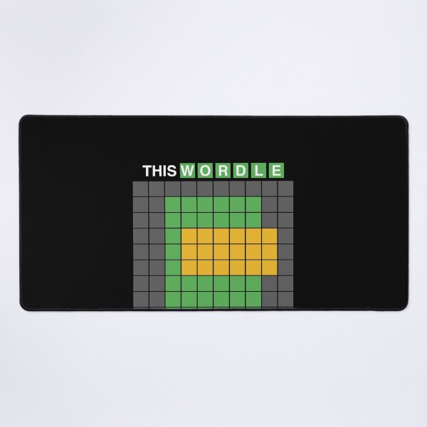 Item preview, This Wordle Looks Quite Sus I Funny Video Game Wordle designed and sold by MarioShirtWorld.