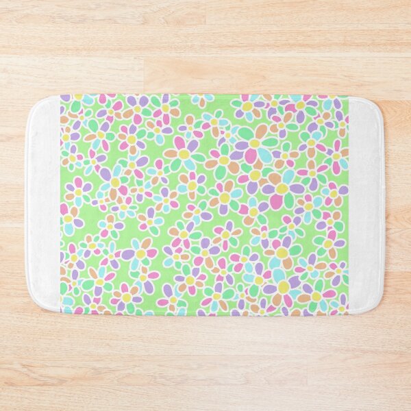Item preview, Pastel Multicolour Flowers designed and sold by emilytstuff.