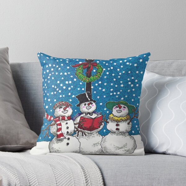Item preview, Caroling Snowmen at Christmas designed and sold by KatydidKay.