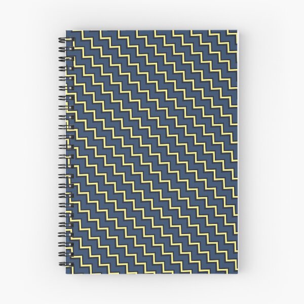 Item preview, Blue yellow ZigZag pattern design designed and sold by TheWalnut.